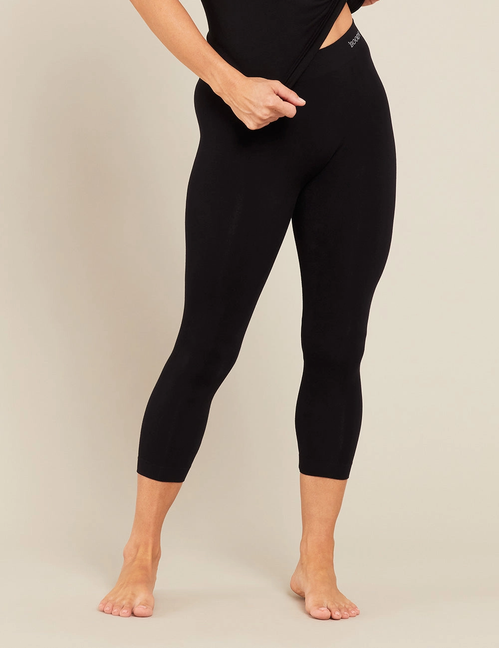 QuickReleaseClosure 3/4 Leggings - Black