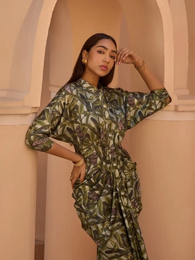 Acacia Pleated Long Dress Love Blend Gentle Motion