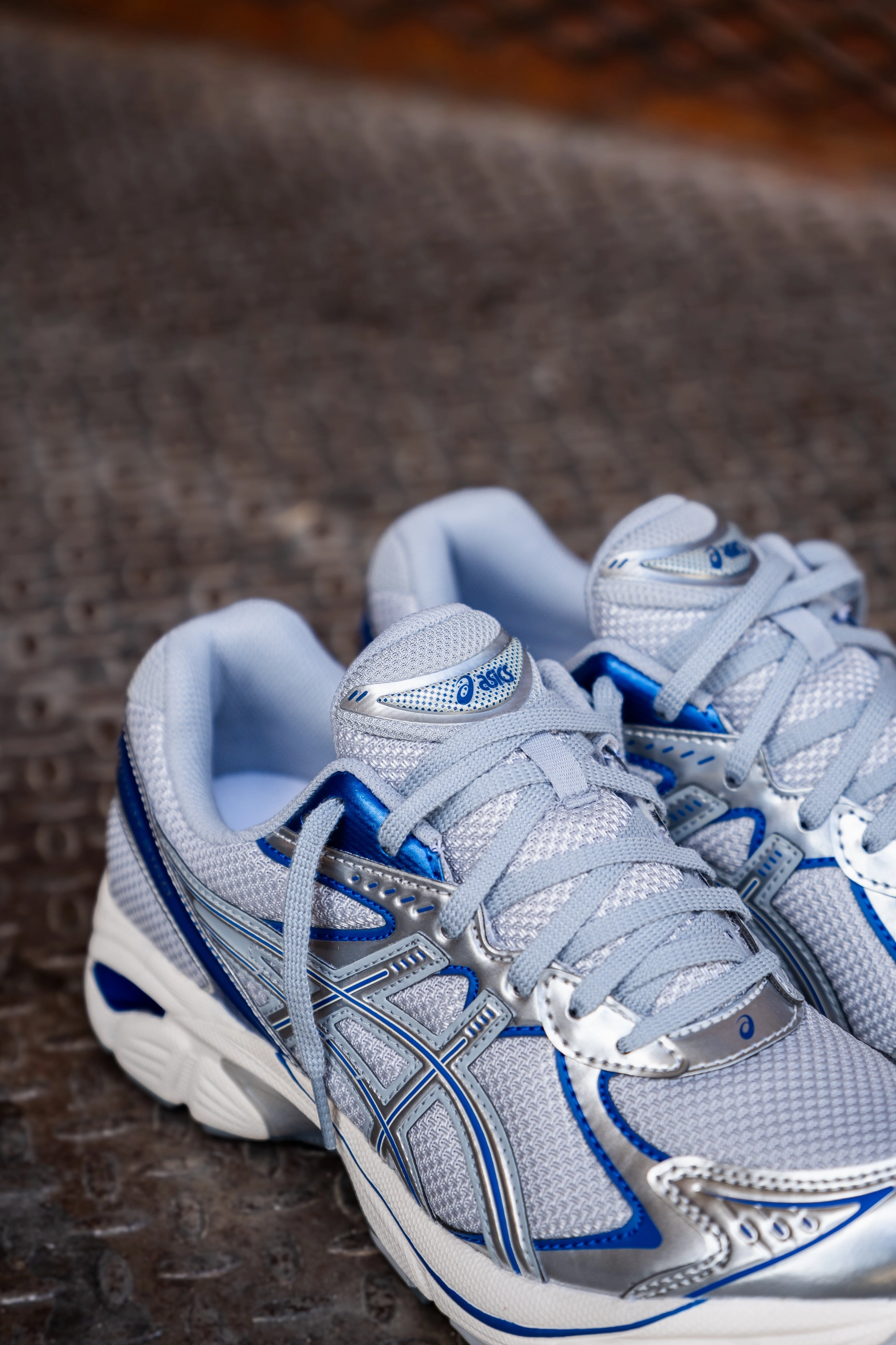 Mens Asics GT-2160 (Piedmont Grey/Deep Marine) Breathable Insoles Hyper Compression Cushion