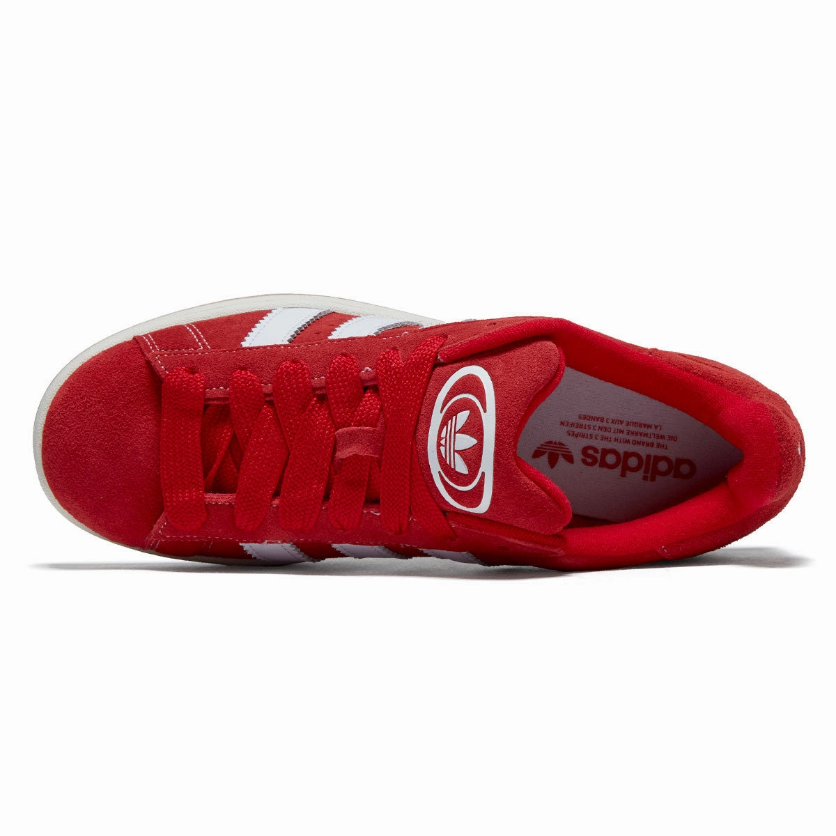 Adidas Campus 00s Shoes - Better Scarlet/Ftwr White/Off White On The Move