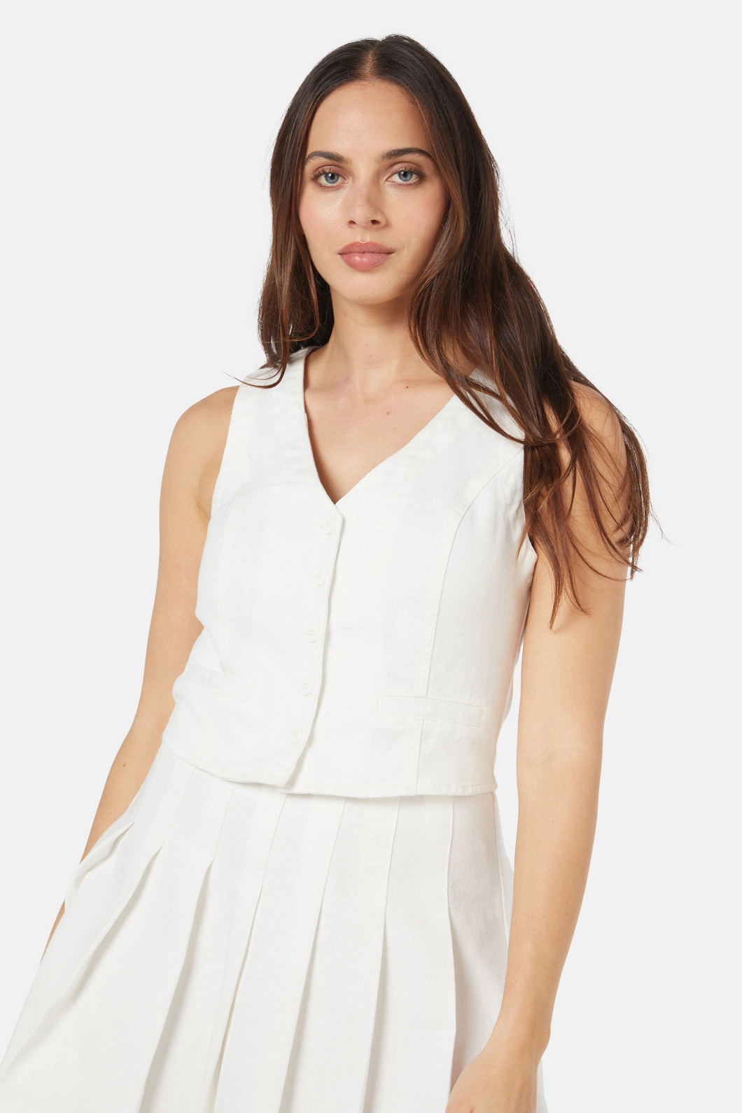 Reinforced Stitching Minimal Detail Lita Vest