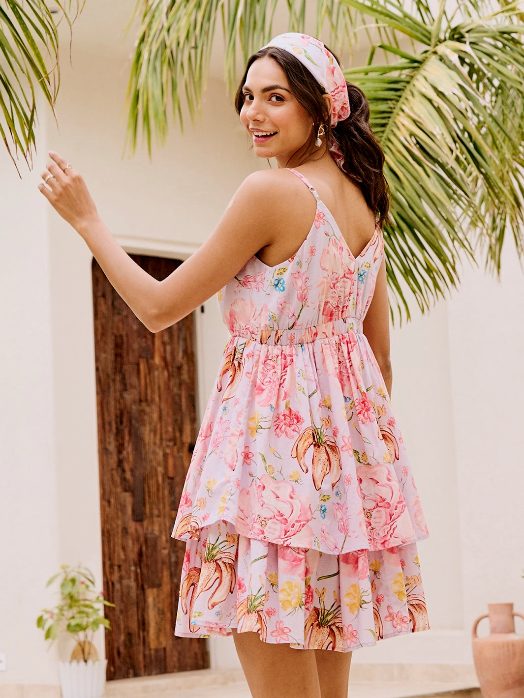 Festive Mood Sophisticated Waist Aeris Mini Dress