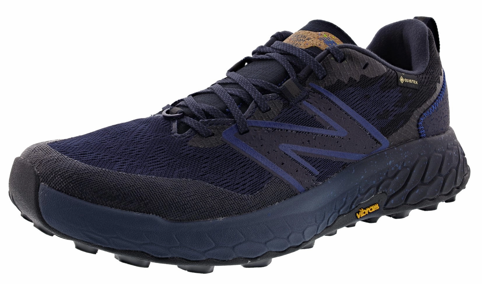 Pressure Redistribution Design New Balance Men's Fresh Foam X Hierro v7 GTX Trail Running Shoes