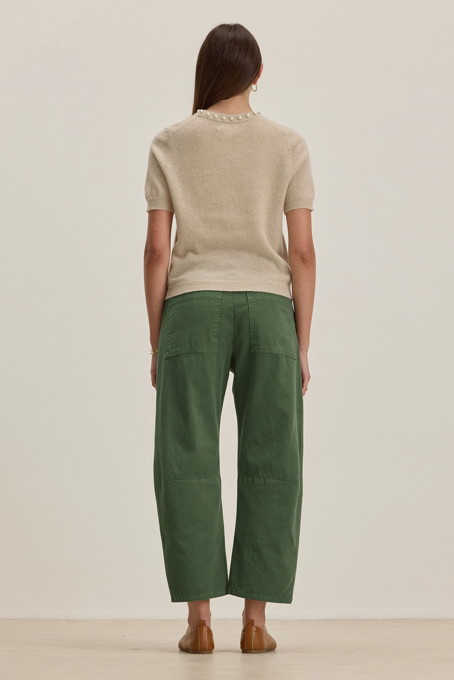 ALEXIS TWILL PANT WITH DARTED KNEE FadeResistantColors FlexibleMaterial