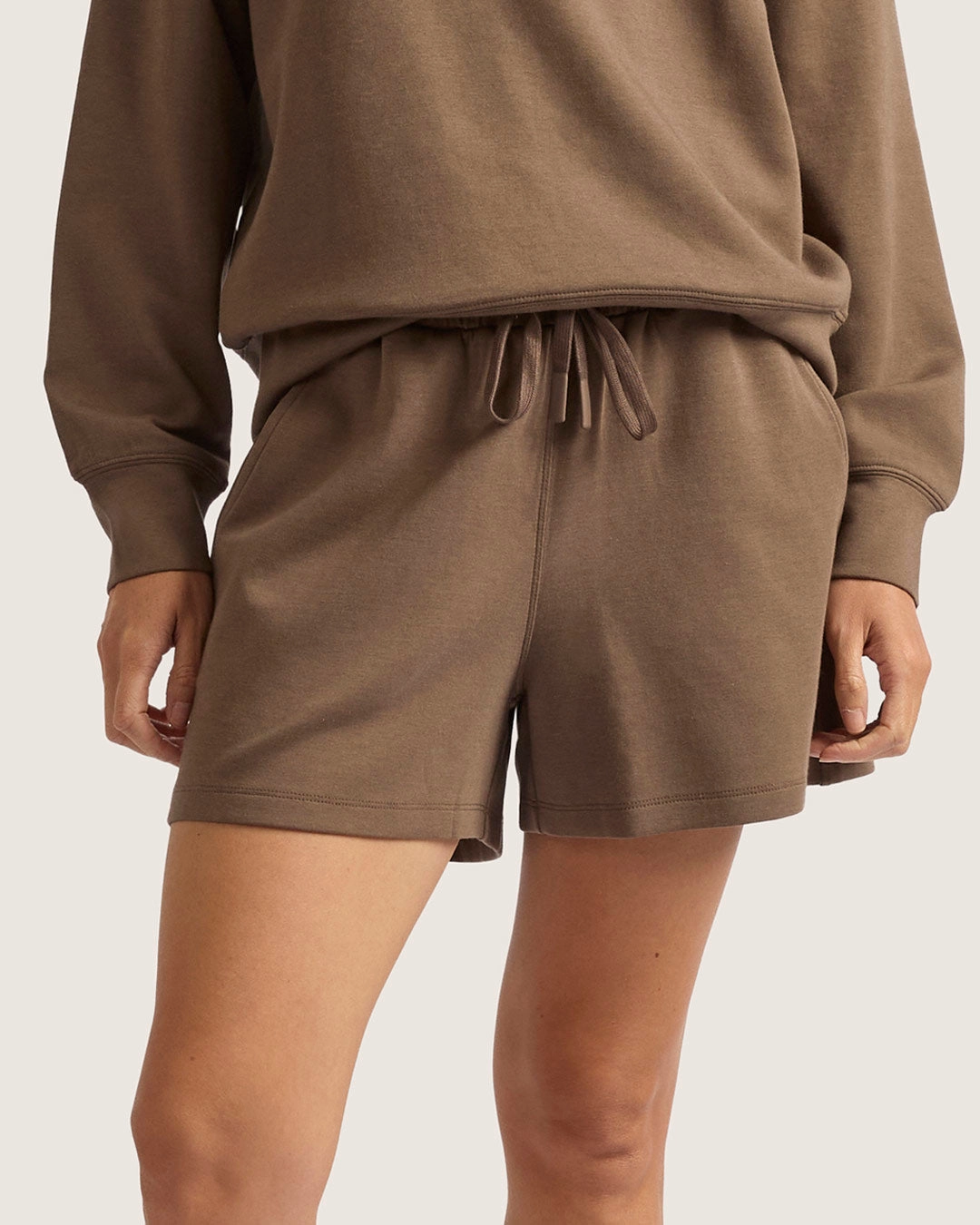 Women's Sweat Shorts 3" - Oyster Winter Core