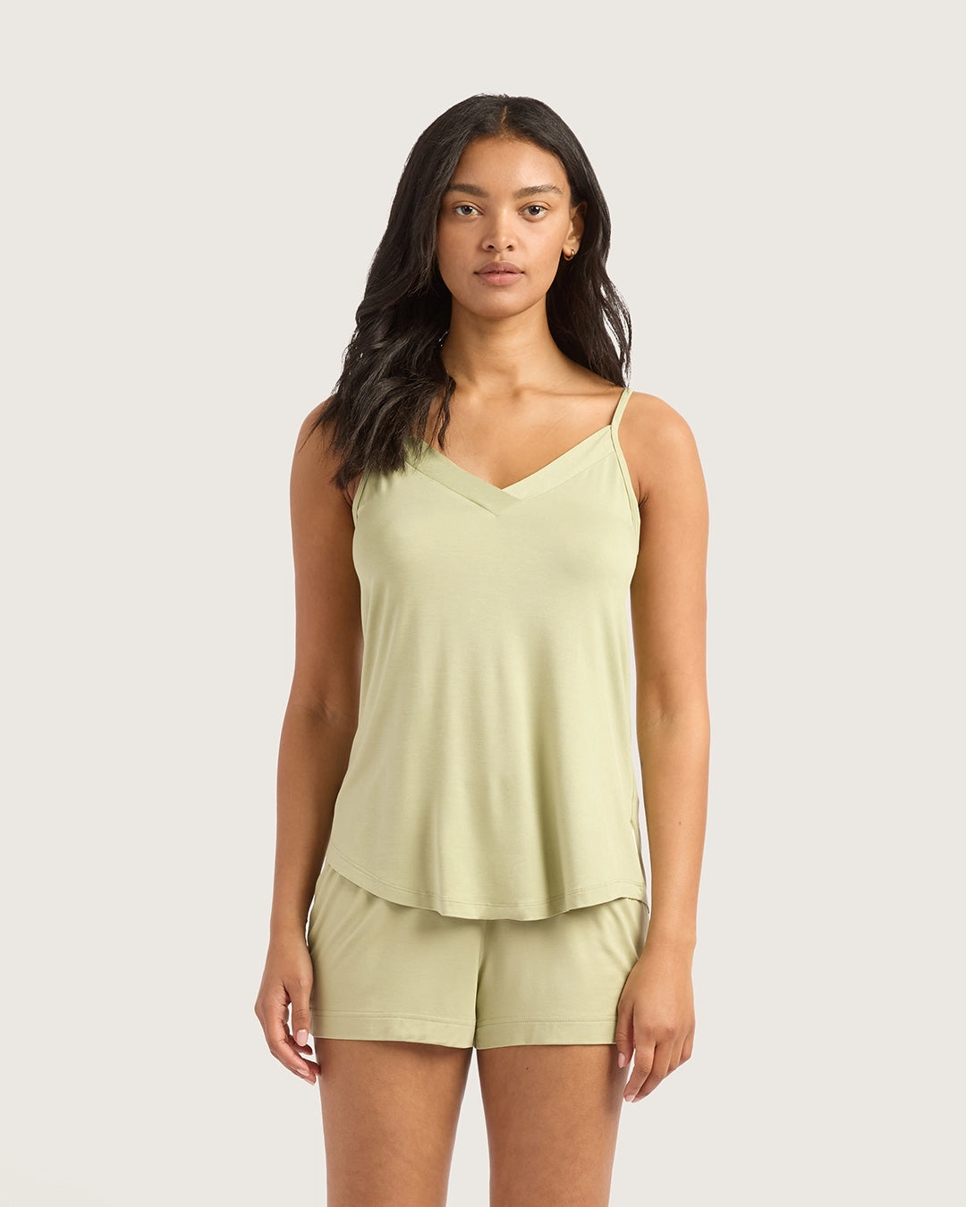 OdorResistant Fabric Goodnight Sleep Cami - Sage