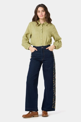Alyssa Embroidered Jeans Modern Vibes