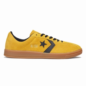 Converse All Star Classic Trainer Suede Ox Shoes - Yellow/Black/Gum Sole Tech