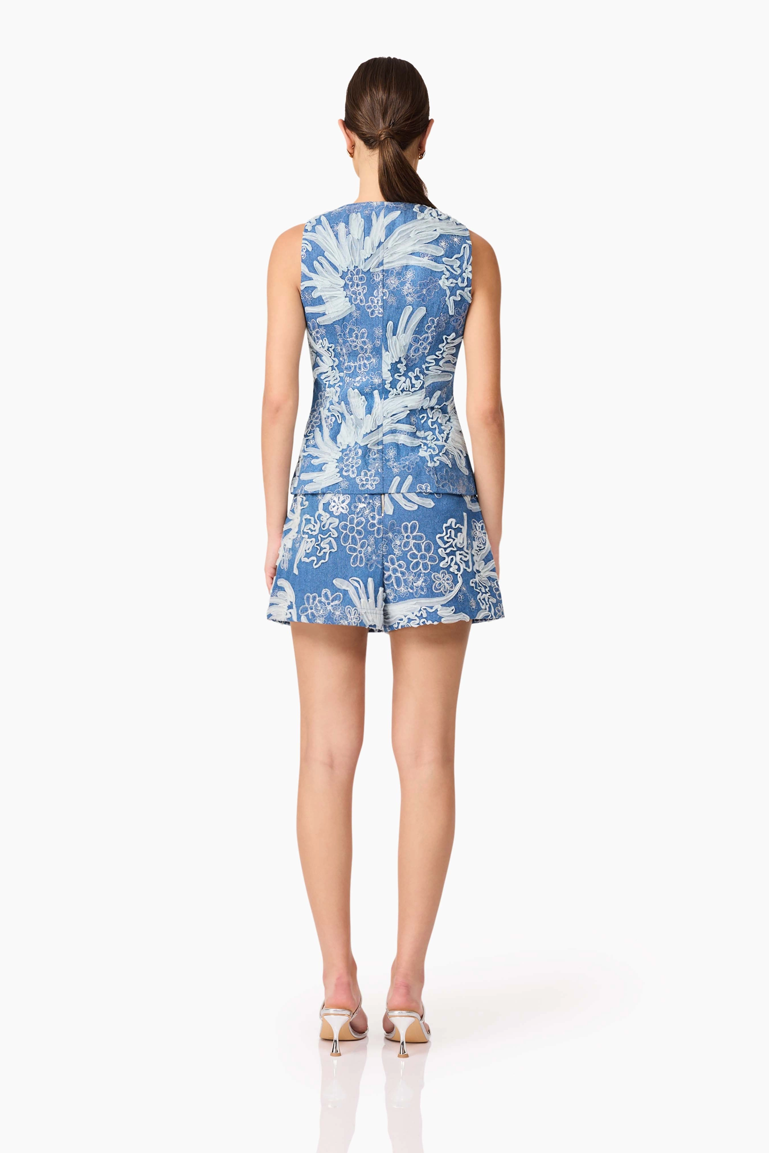 Anneliese Denim Set in Blue Curve Friendly