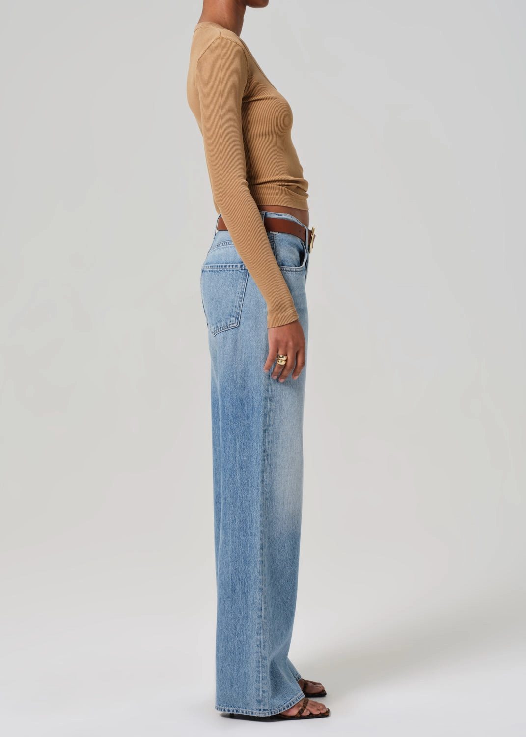 ANNINA TROUSER JEAN IN MEUSE 33" Casual Staple Light Layers