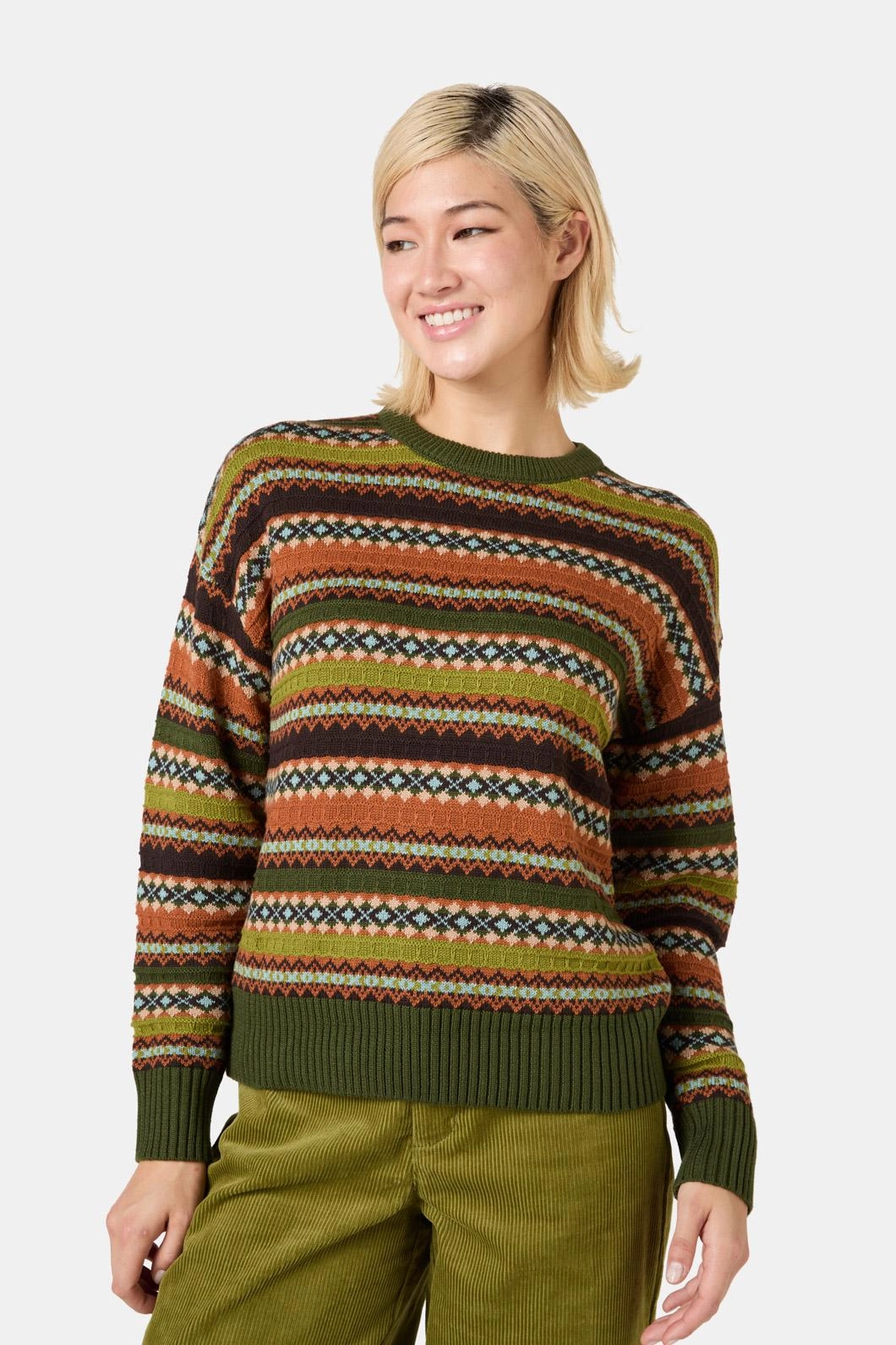 Comfy Vibes Fairisle Knit Jumper