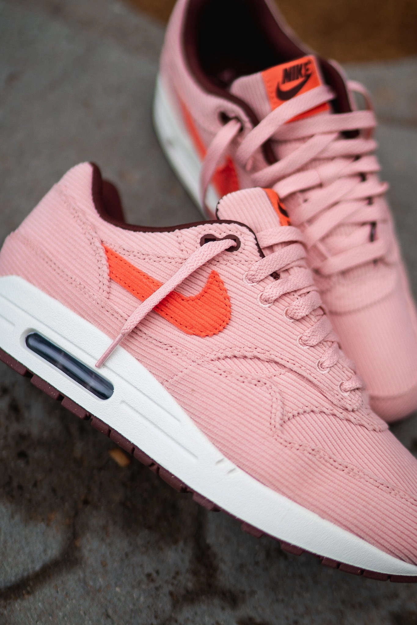 Mens Nike Air Max 1 PRM (Coral Star) No Stitching
