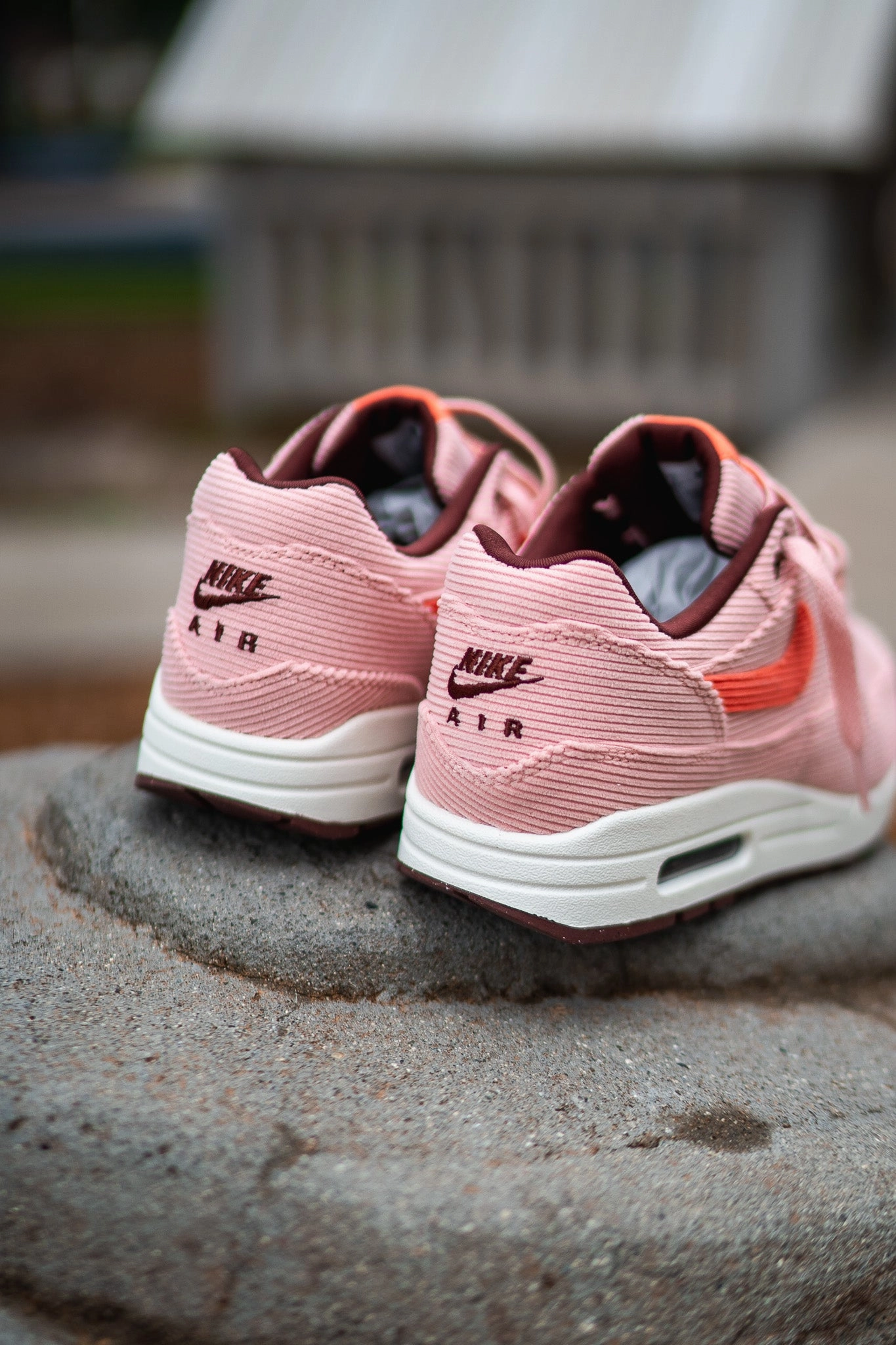 Mens Nike Air Max 1 PRM (Coral Star) Wide Fit Option