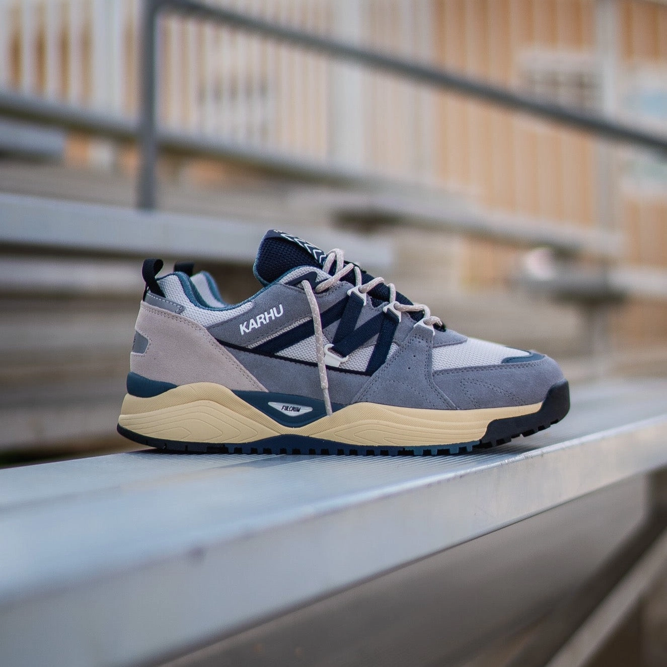 Mens Karhu Fusion XC (Ultimate Gray/India Ink) Exclusive Design Stable Grip