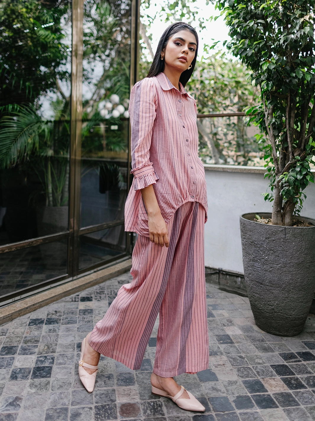 Perfectly Fit Look Soft Silhouette Manilla Pant
