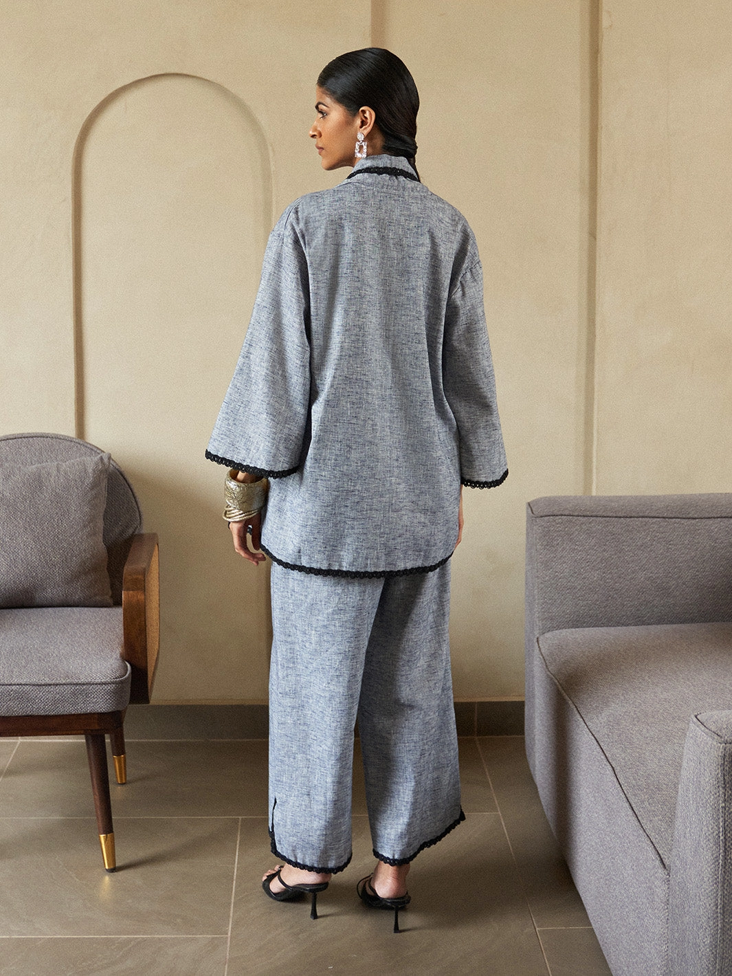 Blue Sky Seasonal Wear Ash Three Piece Co-ord Set