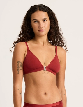 Small LYOLYTE Padded Bralette - Ruby
