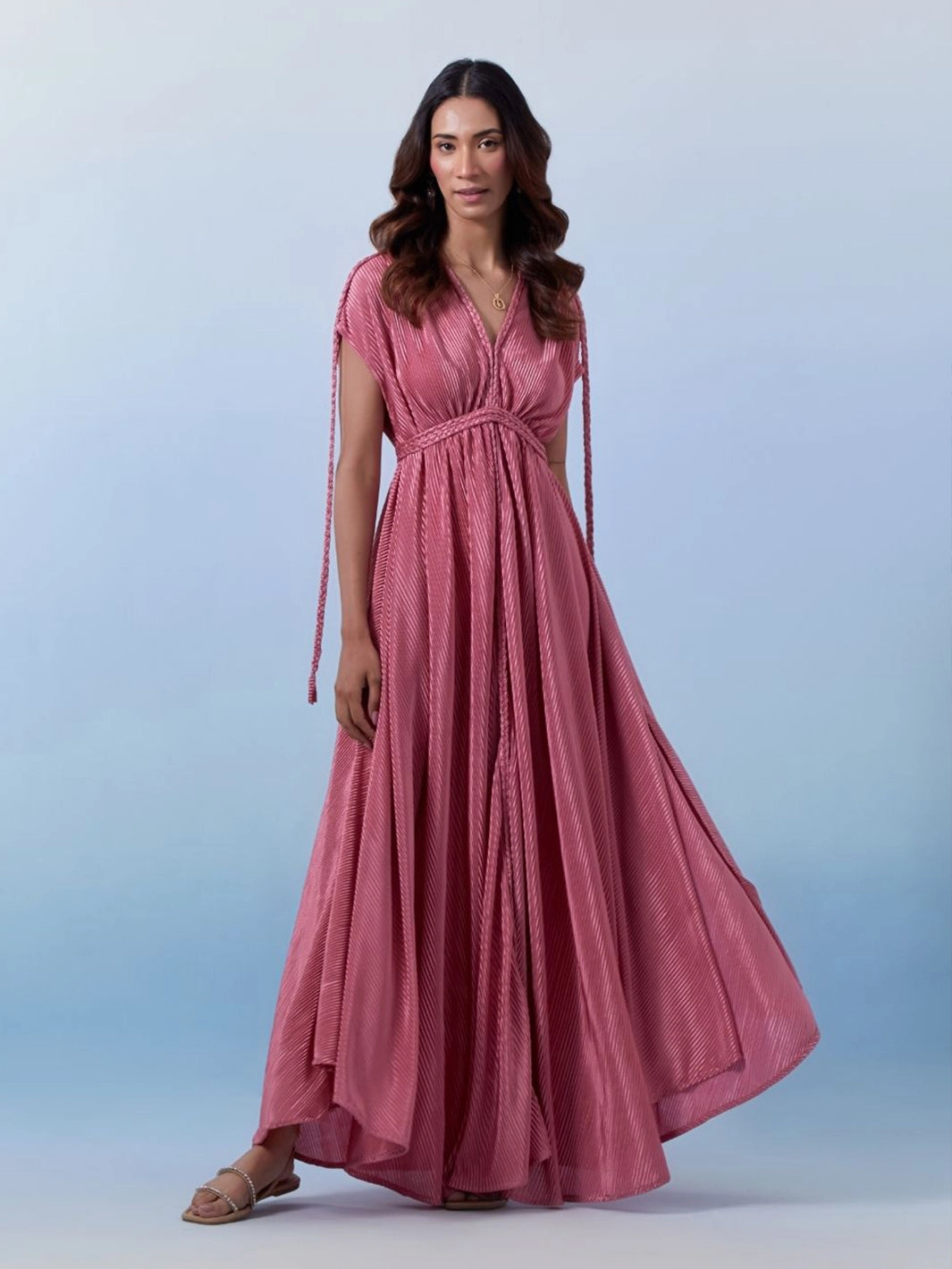 Aubree Free Size Gown Functional Style