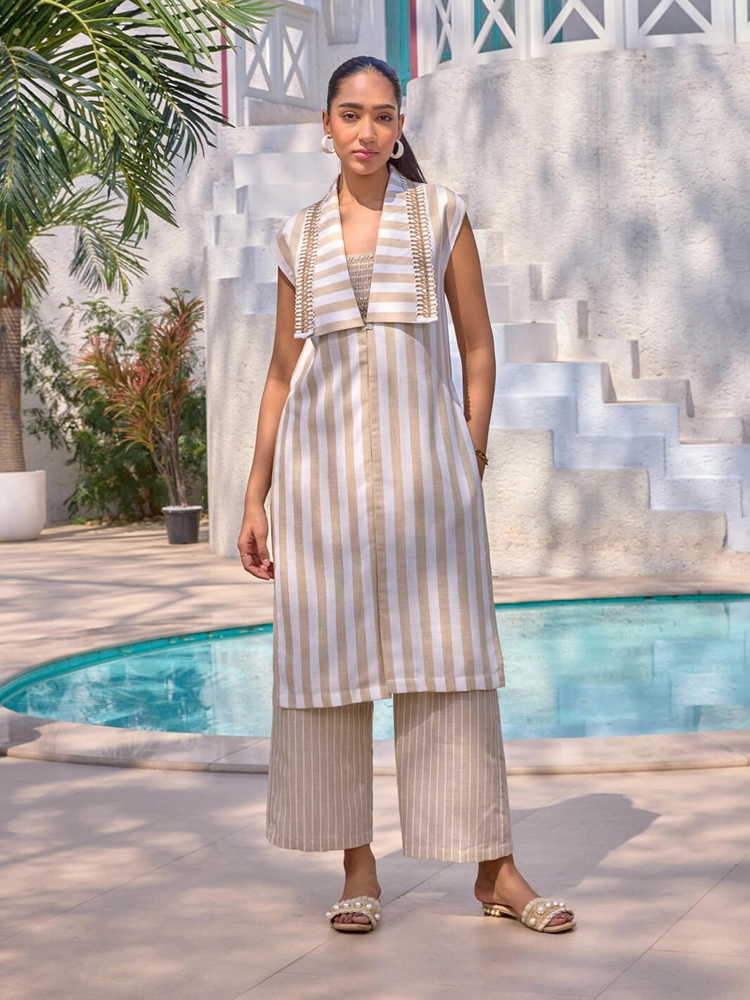 Stylish Waistband Design Bahamas Pant