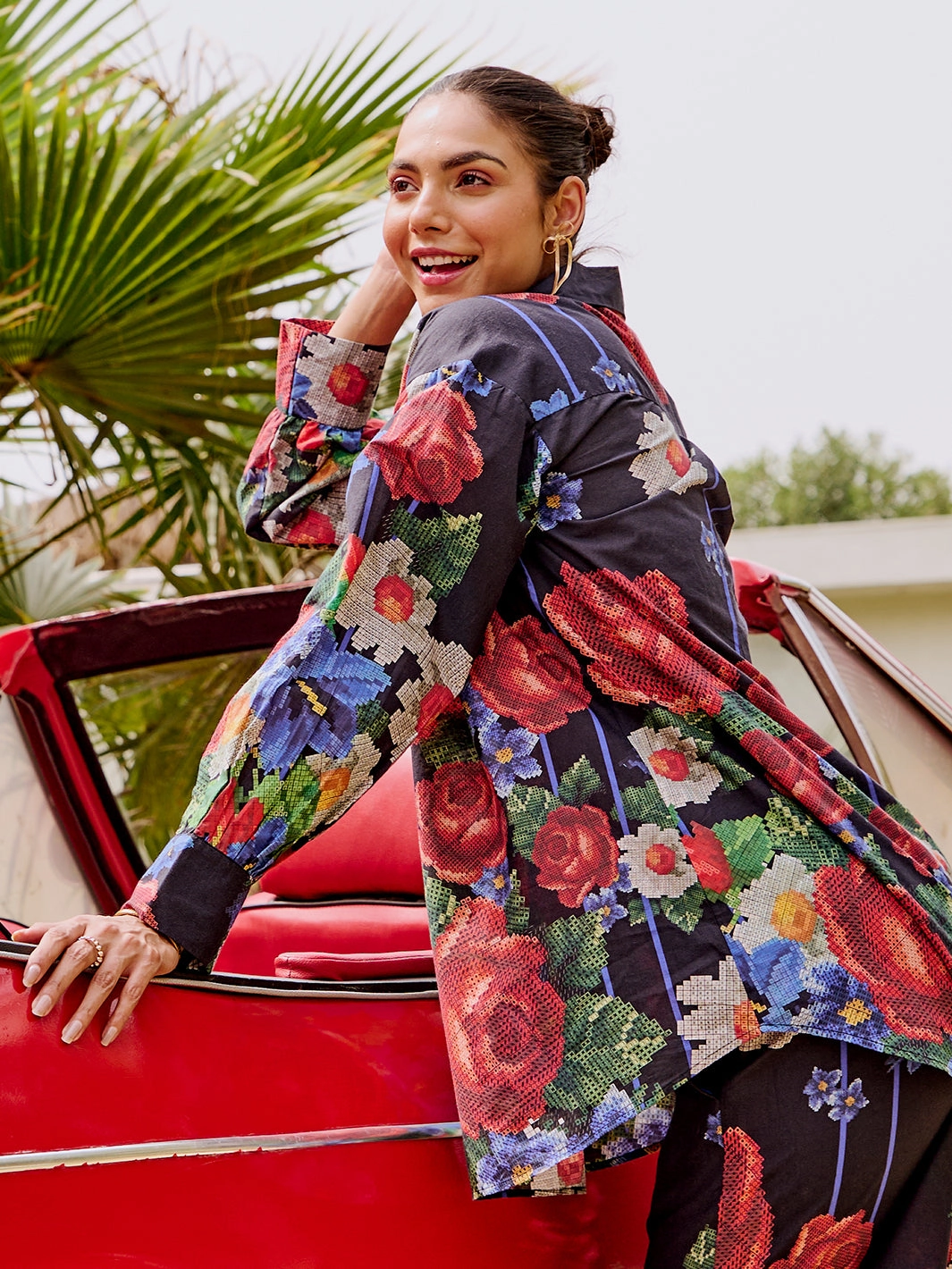 Colmar Cross Stitch Cotton Tunic Soft Comfort