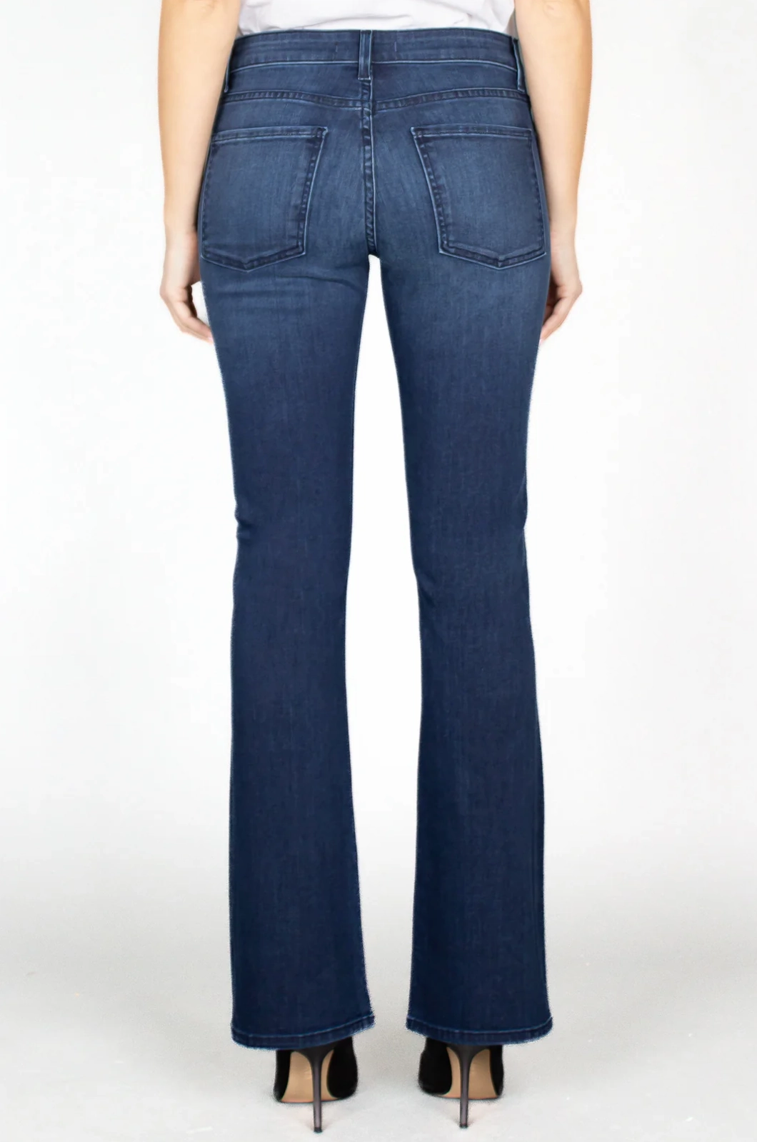 Comfy Design Style BELLADONNA MID RISE BOOTCUT IN PIPER BLUE