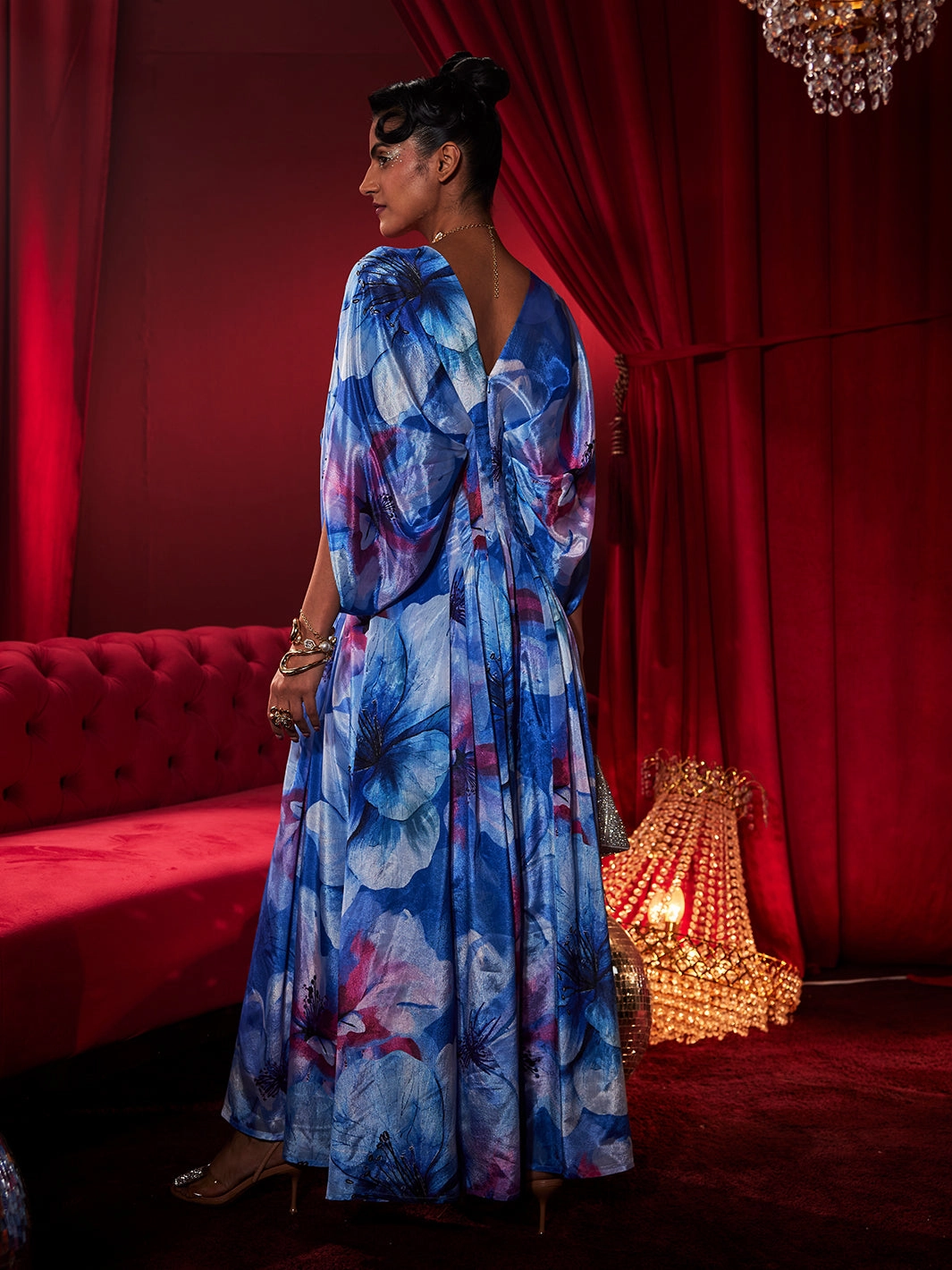 Lightweight-Comfort Bellezza  Floral Jumpsuit