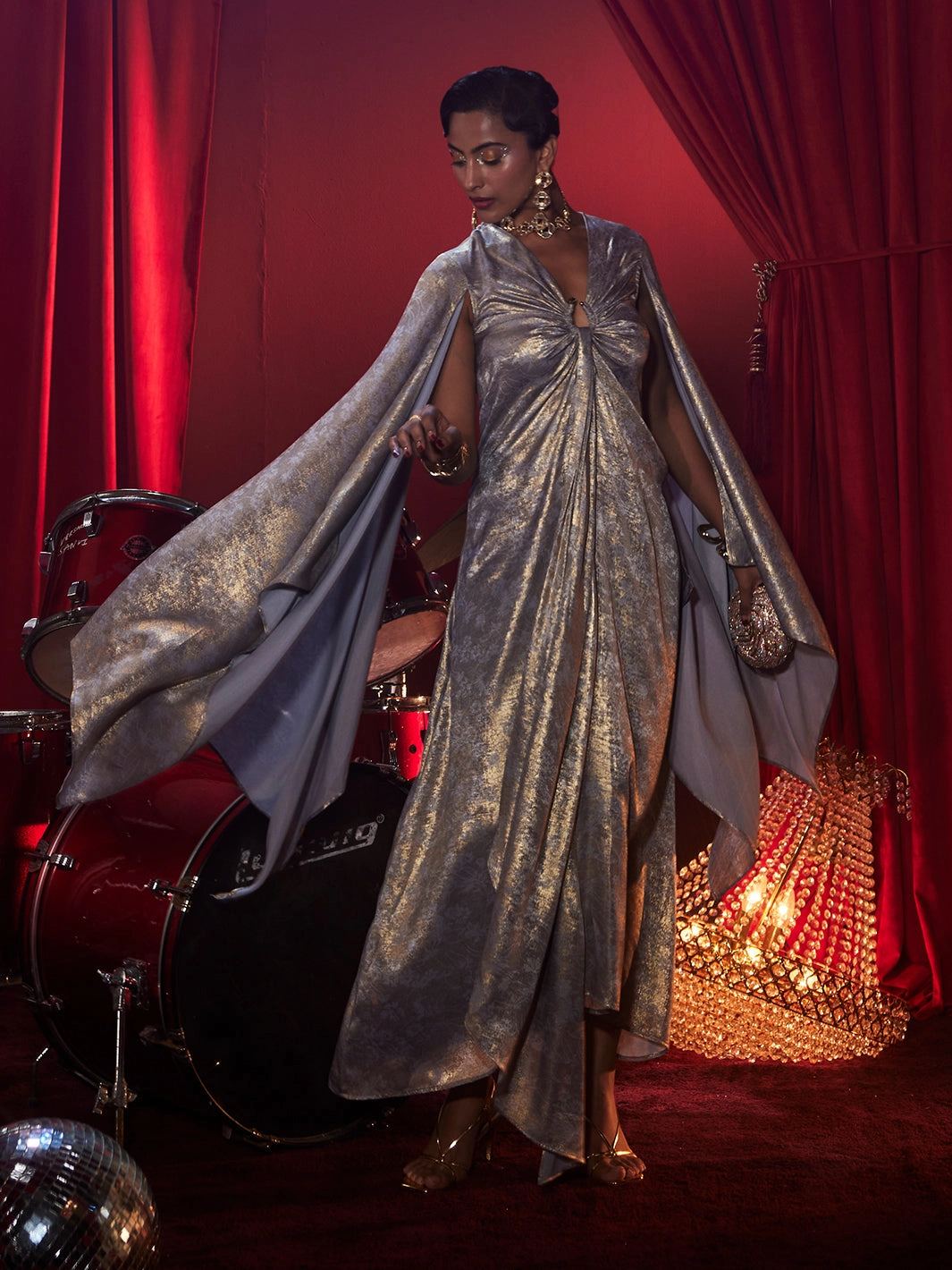 Venus Buckel Gown luxe feel Chic Rhythm