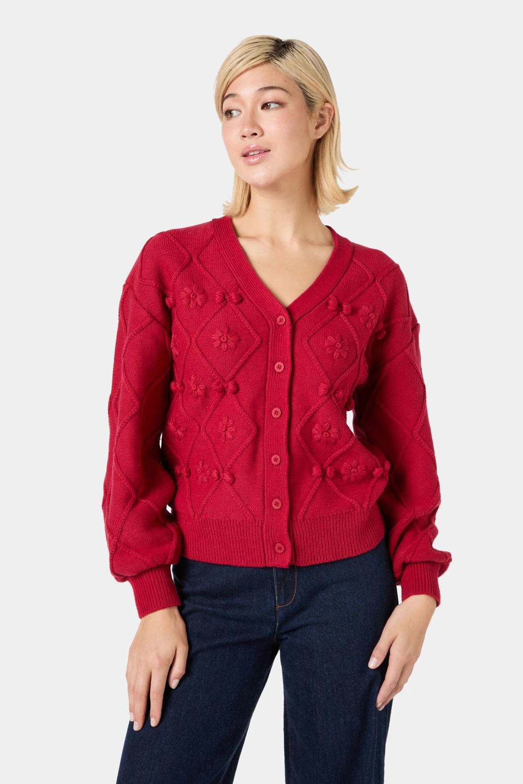 Bloom Embroidered Cardigan Perfect Design