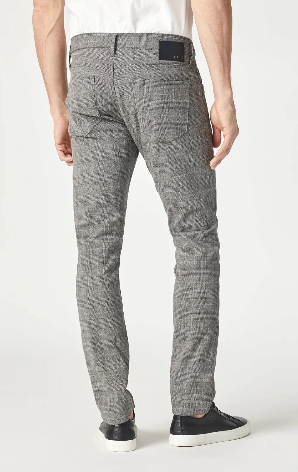 Utility Mode JAKE LIGHT GREY PLAID PANT