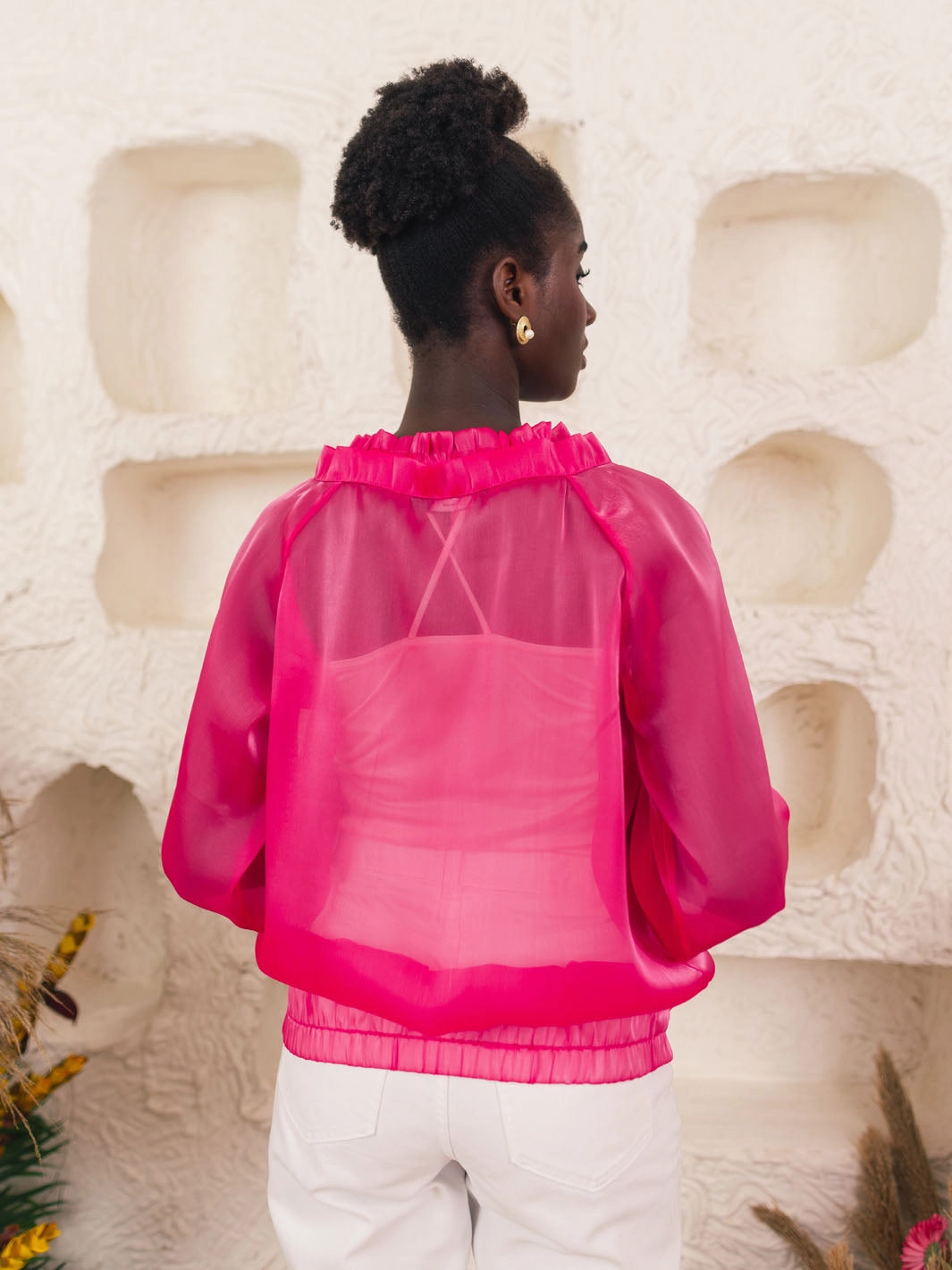 Vesta Bomber Jacket Soft cotton dress