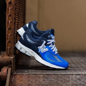 Mens New Balance 2002R (Blue/Blue) - M2002RPB Non-Slip Sole