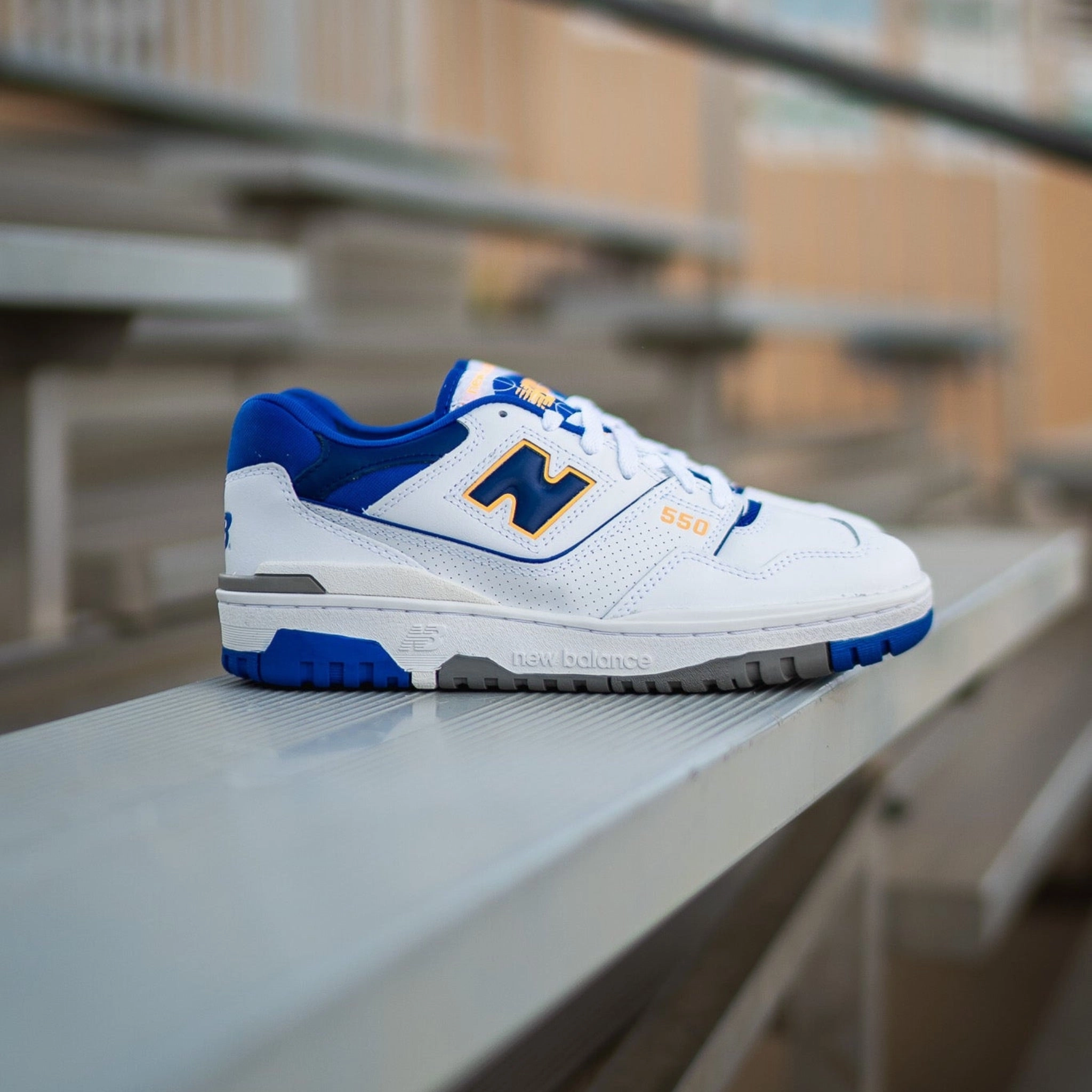 Mens New Balance 550 (White/Royal) - BB550WTN Simple Look Core Routine