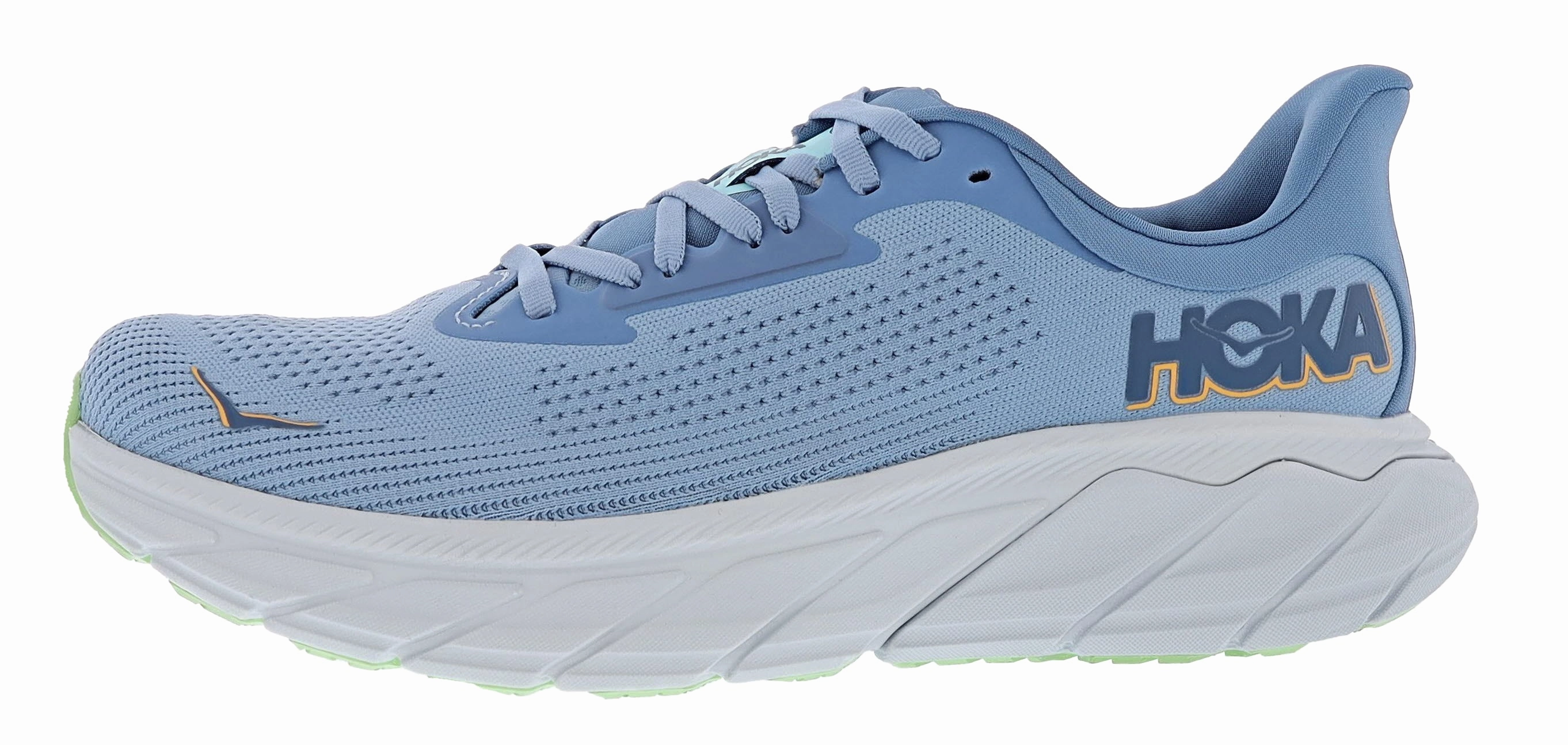 herringbone outsole shoes design - innovation Hoka Men's Arahi 7 Cushioned Everyday Running Shoes