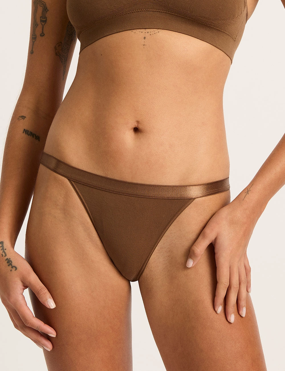 LYOLYTE Hi-Cut Bikini - Clove Eco Lifestyle