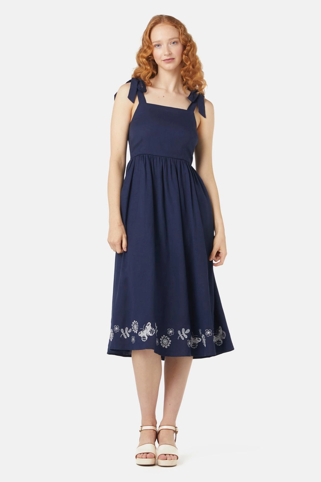 Form Focus Butterfly Emb Dress