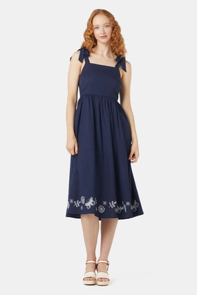 Form Focus Butterfly Emb Dress