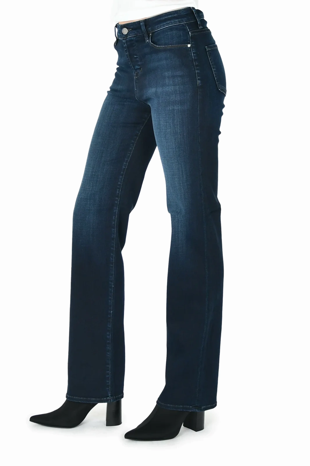 Contemporary Waist CALI RETRO STRAIGHT IN MADERA BLUE