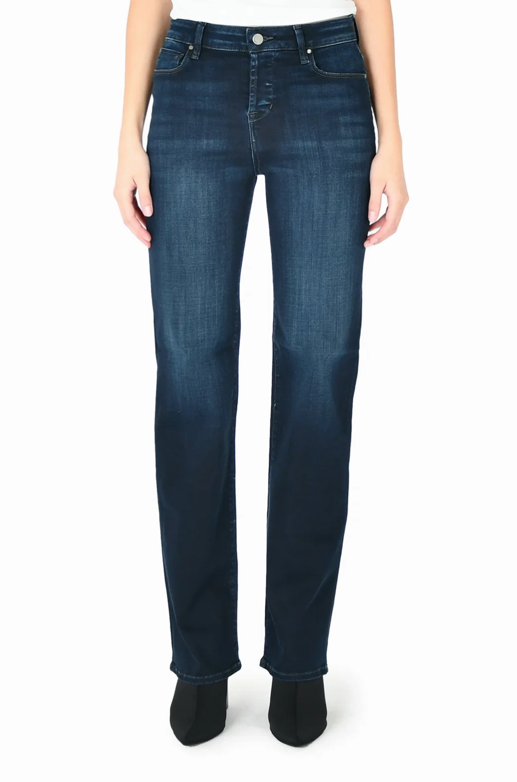 Tailored Fit Stretch Denim Technology CALI RETRO STRAIGHT IN MADERA BLUE