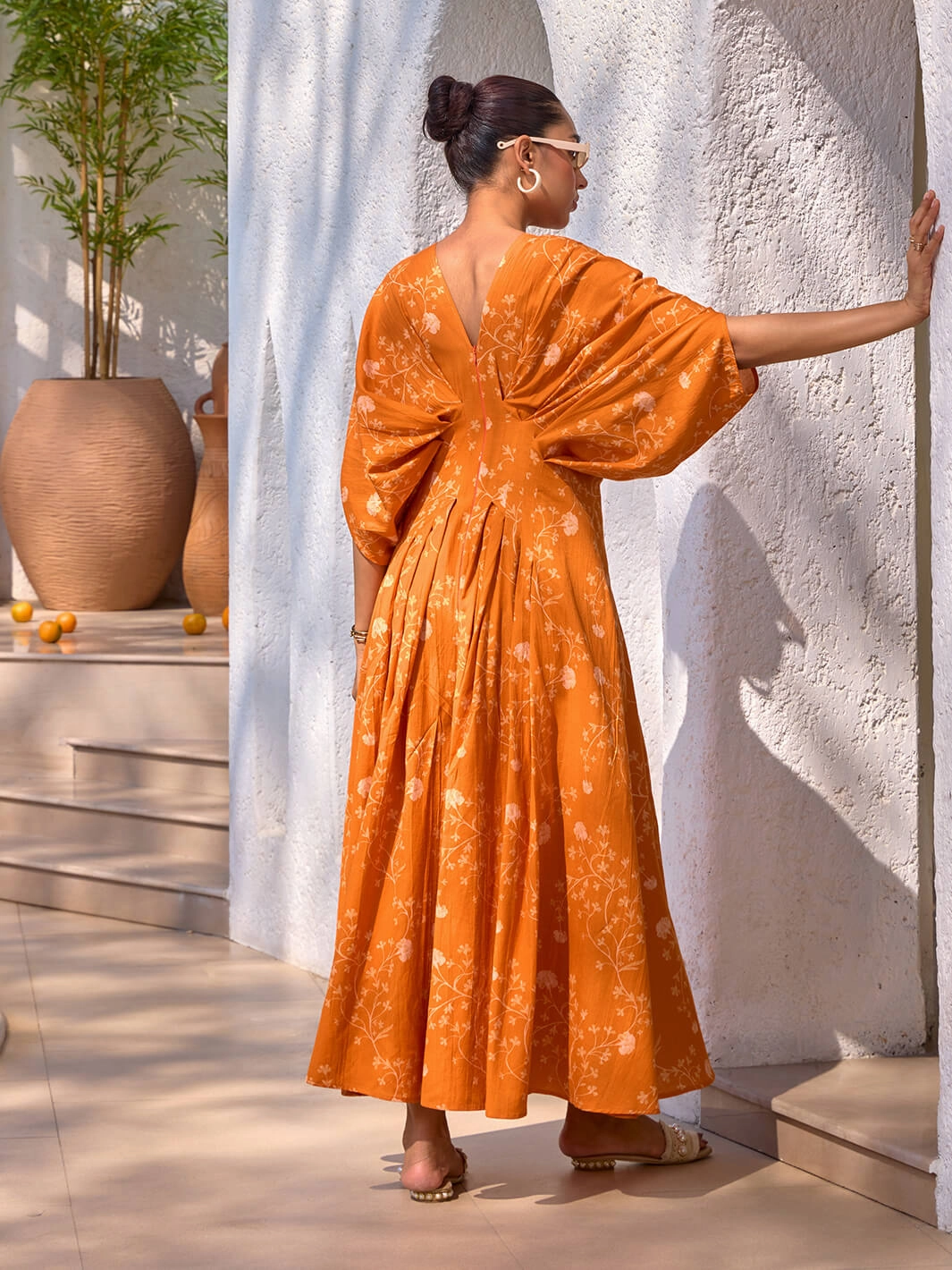 Color-Blocked Samode Printed Jumpsuit