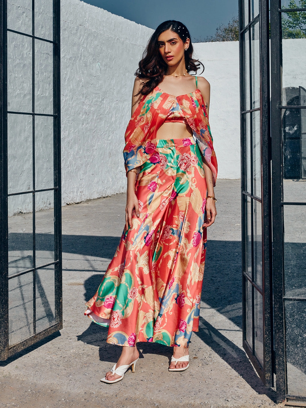 Fluid Fabric Satinaria Top