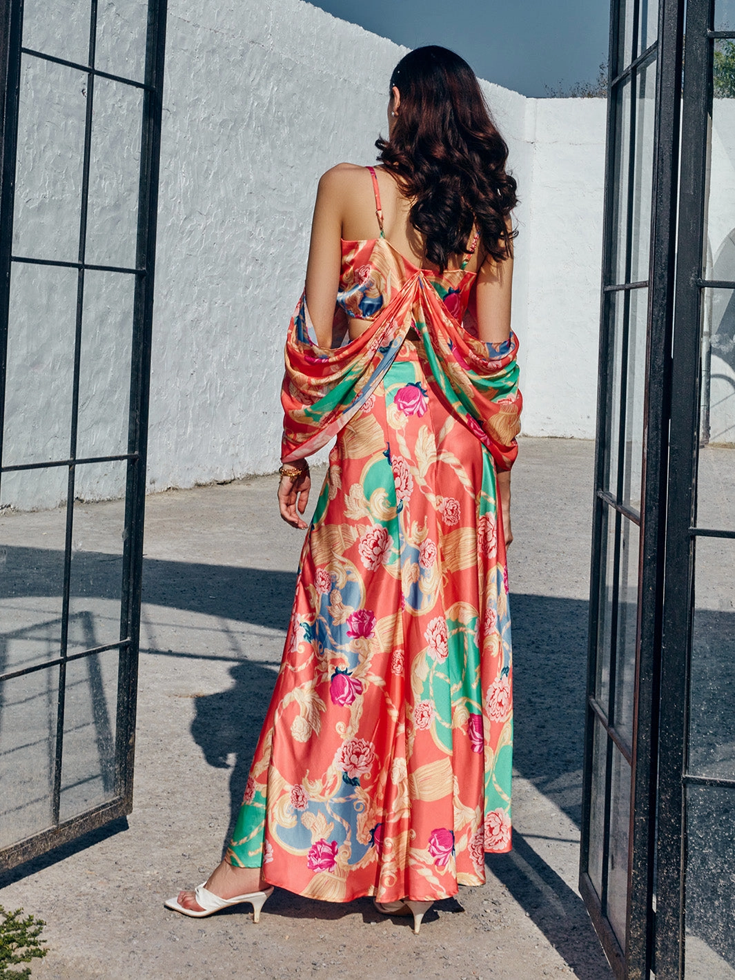 Satinaria Top Comfy Layers Subtle pattern