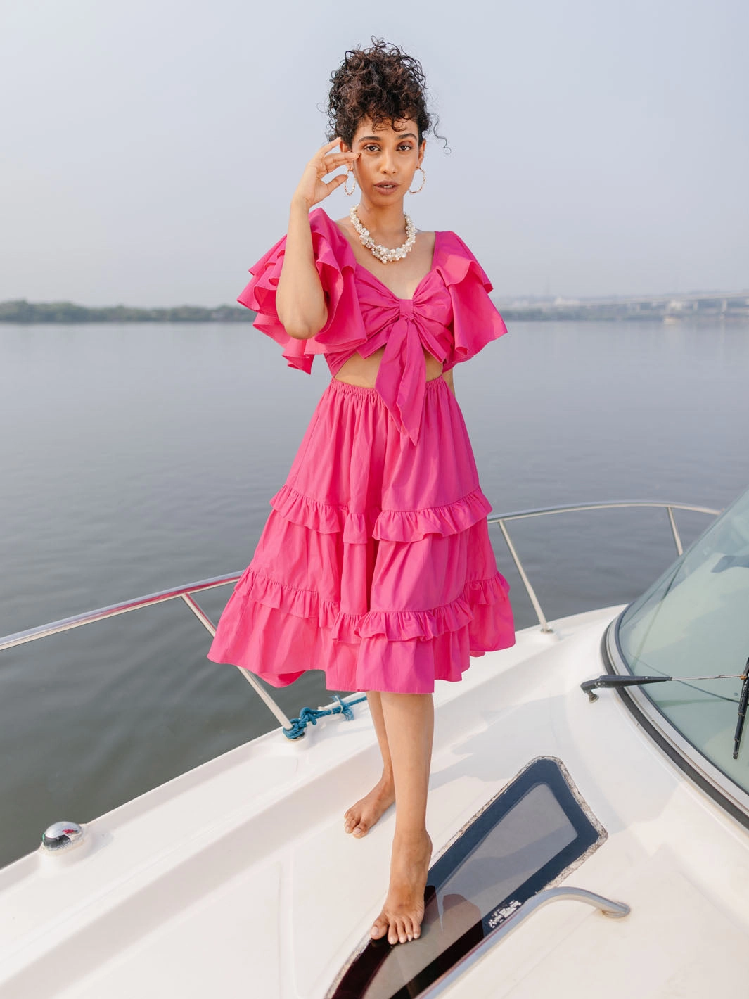 Smart Shape Minimalist-Trend Ohana Knot Dress