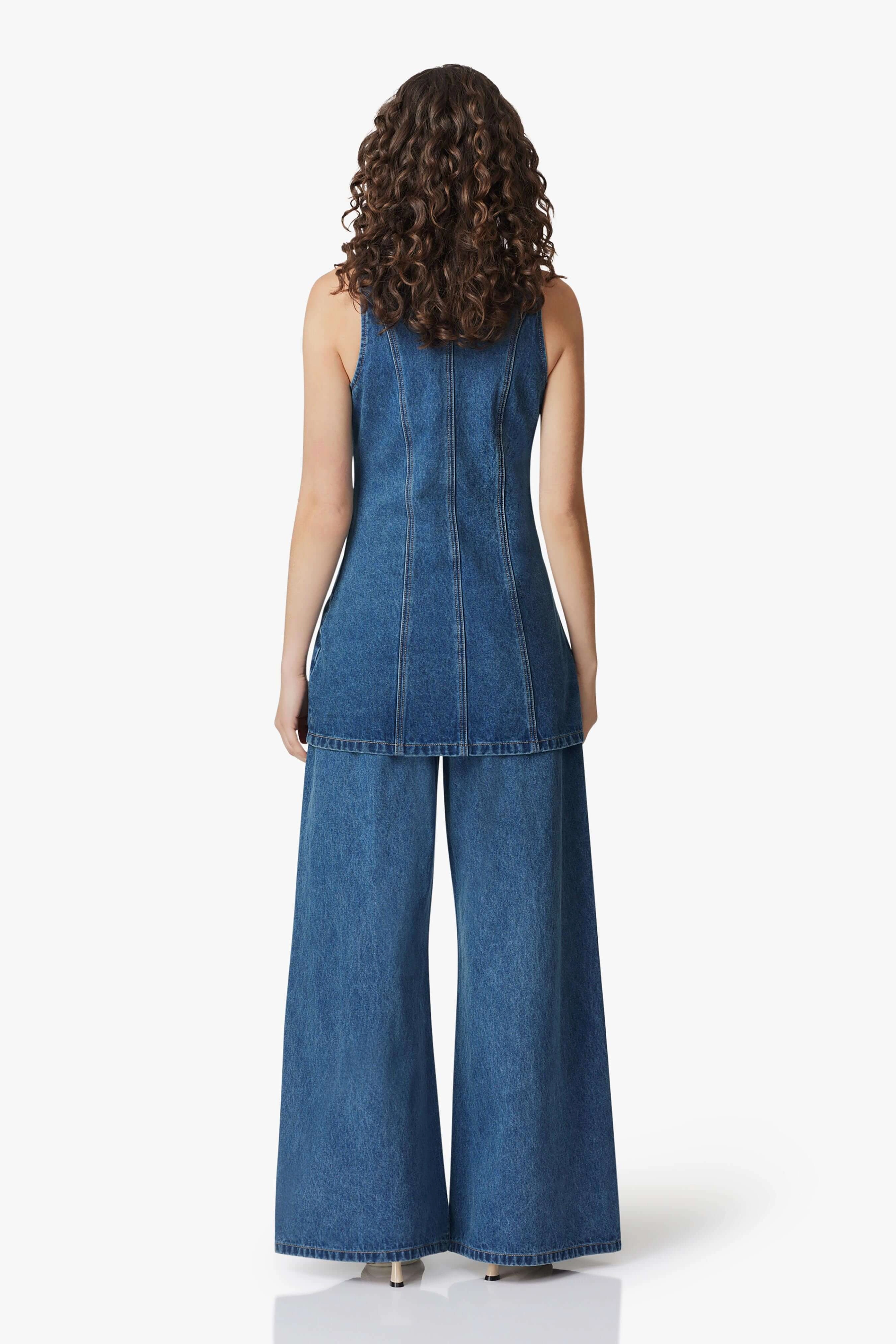Light Shape CURAAE Clara Sleeveless Denim Set