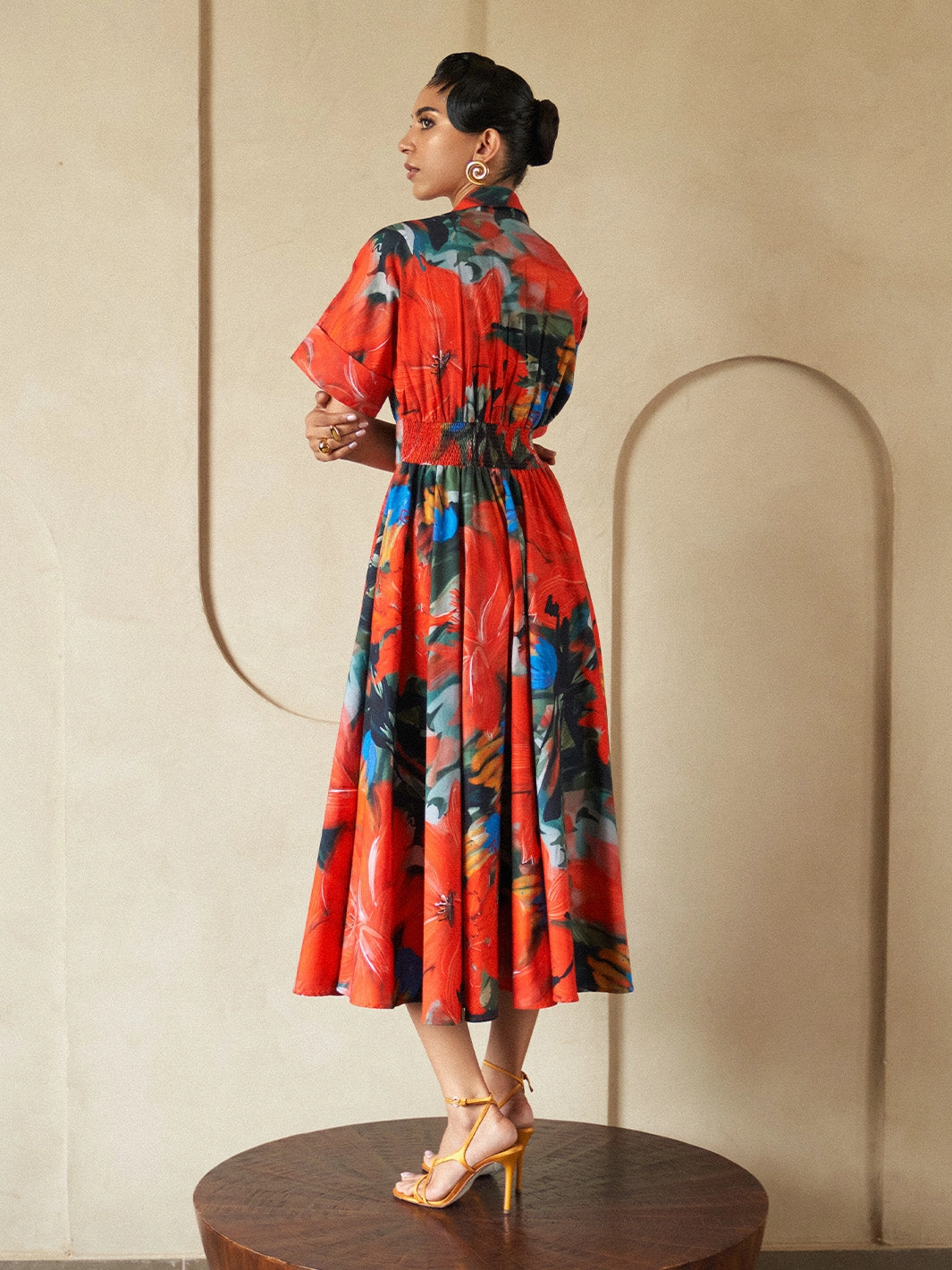 Daily Style Cherry Collins Dress