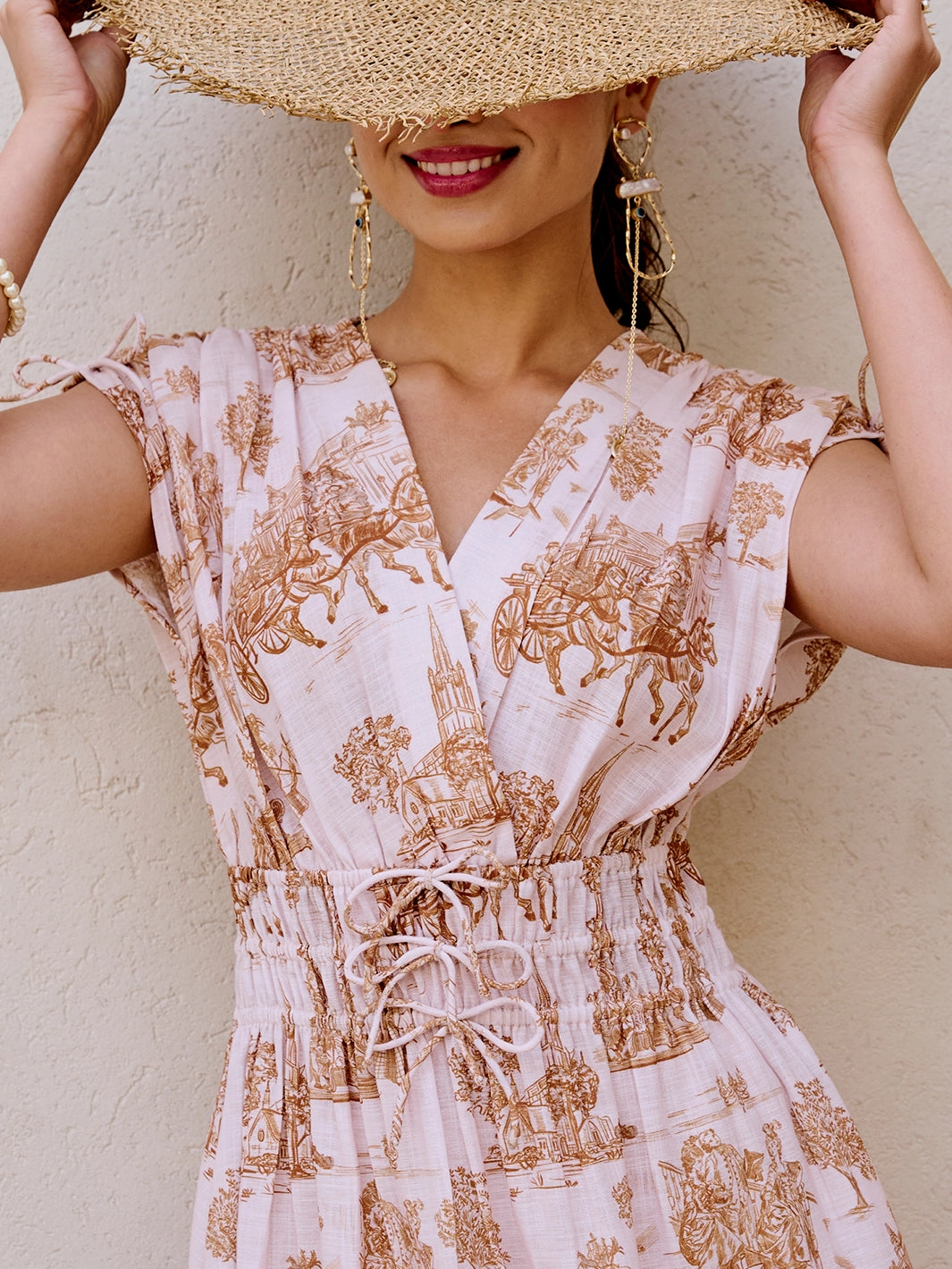 Trendy Layering Lavenham Printed Maxi Dress