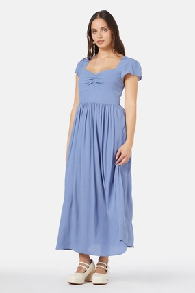 Cozy Fit Poet Midi Dress