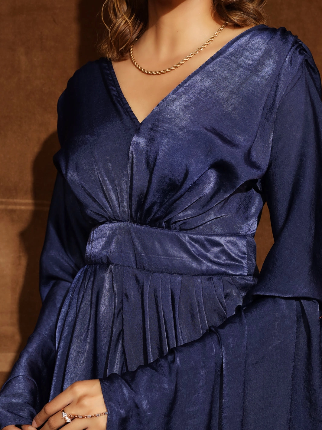 Understated Glam City Layer Outshine Gown