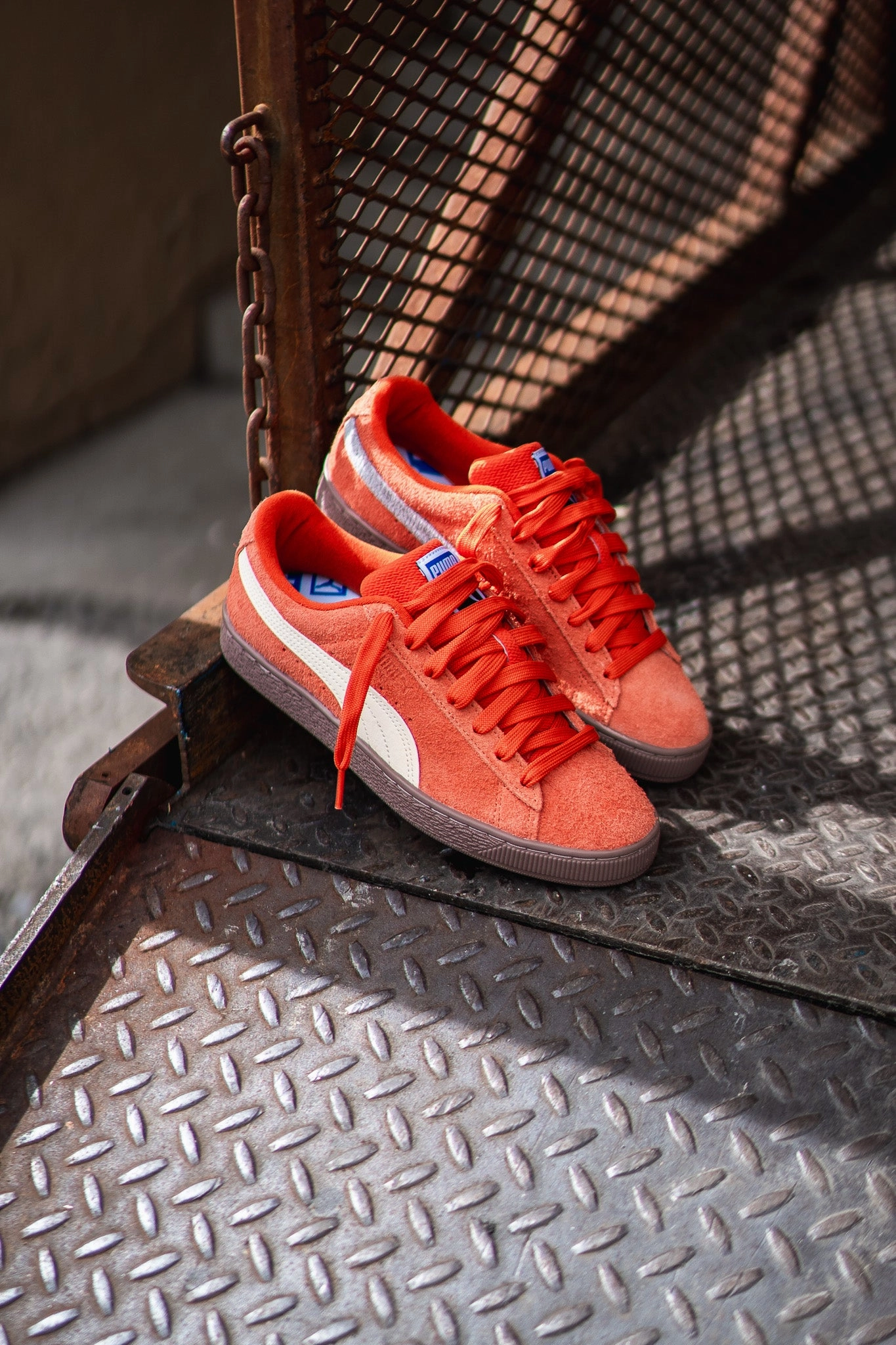 Mens Puma Suede N & T (Foliage) Comfort Wear Low Use