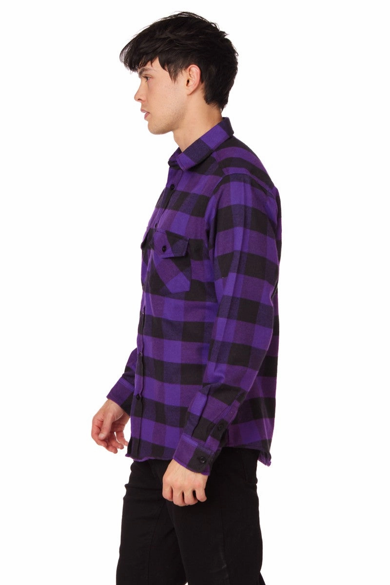 BUFFALO CHECK FLANNEL SHIRT Trend Vibe Colorfast Technology