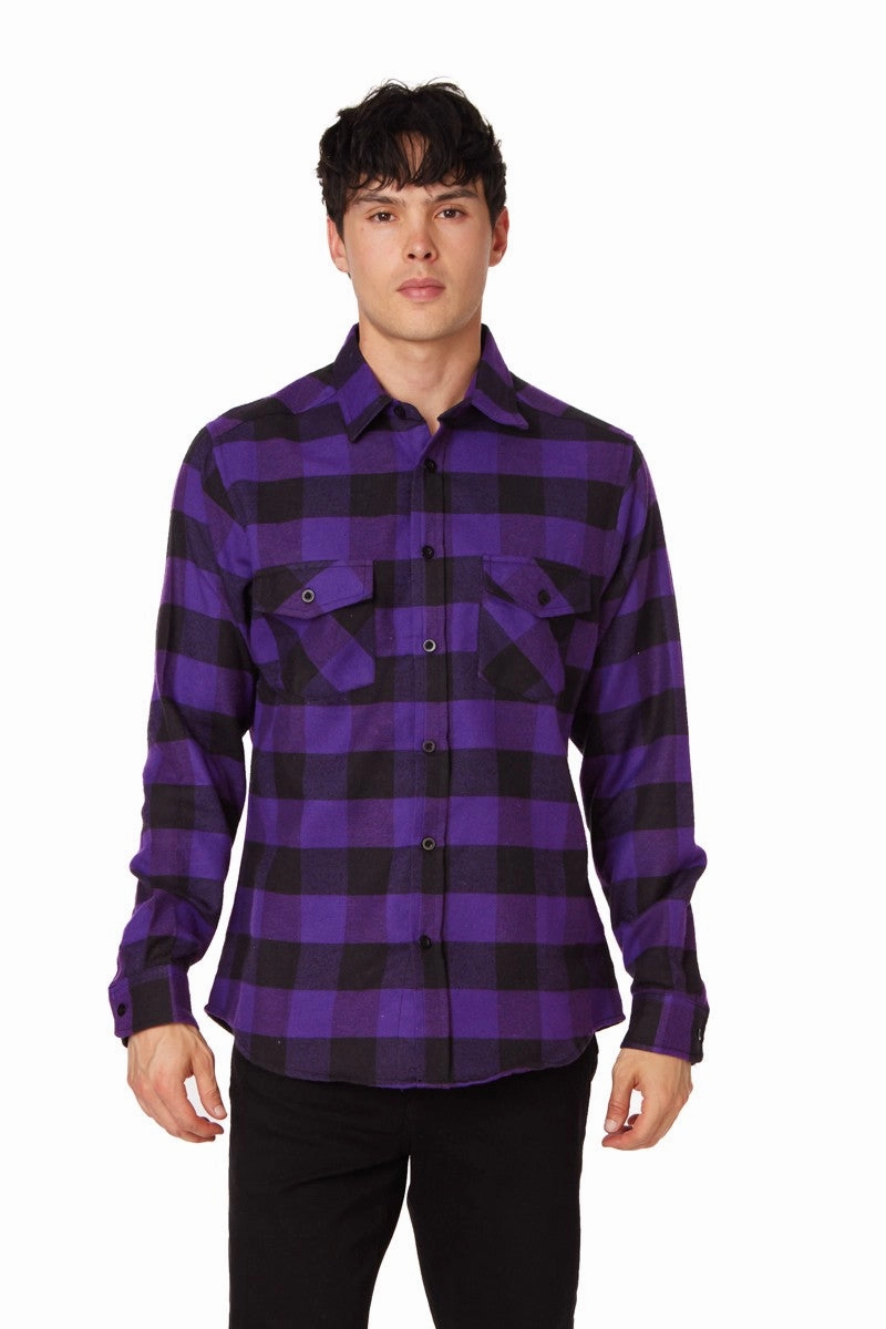 AntiOdor Fabric BUFFALO CHECK FLANNEL SHIRT